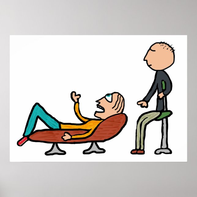 Psychotherapie Beratung und Therapie Poster (Vorne)