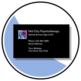 Psychotherapie Psychische Gesundheit Visitenkarte
