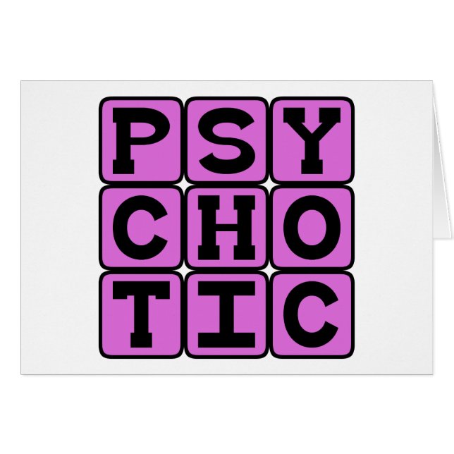 Psychotischer, gefährlicher Typ (Vorderseite (Horizontal))