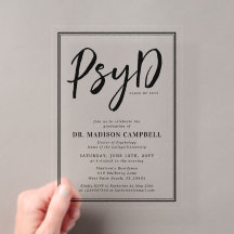 PsyD Doktor der Psychologie-Absolventin