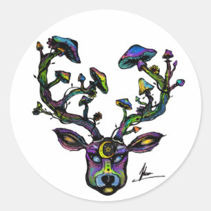 Psydeer Aufkleber