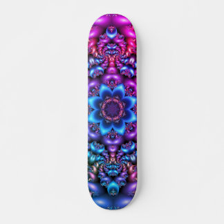 psydelic flower mandala skateboard