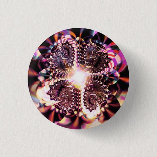 PsyFractal Button (Vorderseite)