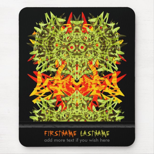 PSYGUANA - individuell anpassbare Maus Mousepad (Vorne)