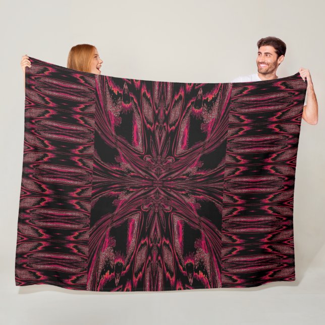 PSYKHE Göttin der Schmetterlinge 6 Fleecedecke (Beispiel)