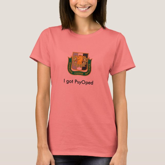 Psyops, ich got PsyOped T-Shirt (Vorderseite)