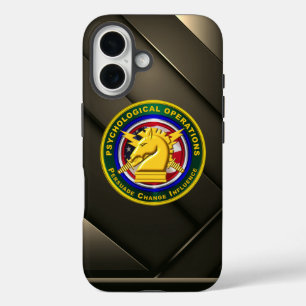 PSYOPS Psychologische Operationen iPhone 16 Hülle