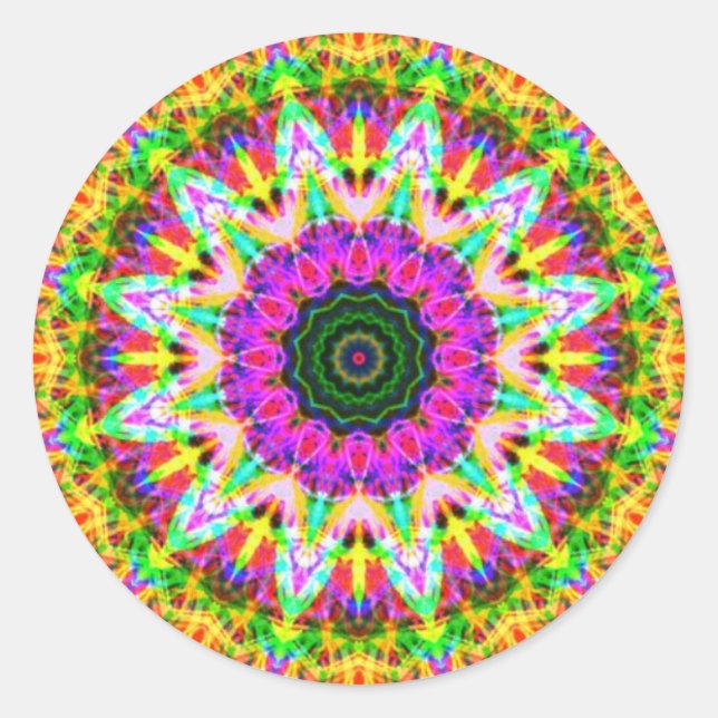 PsyStardelic Sticker (Vorderseite)