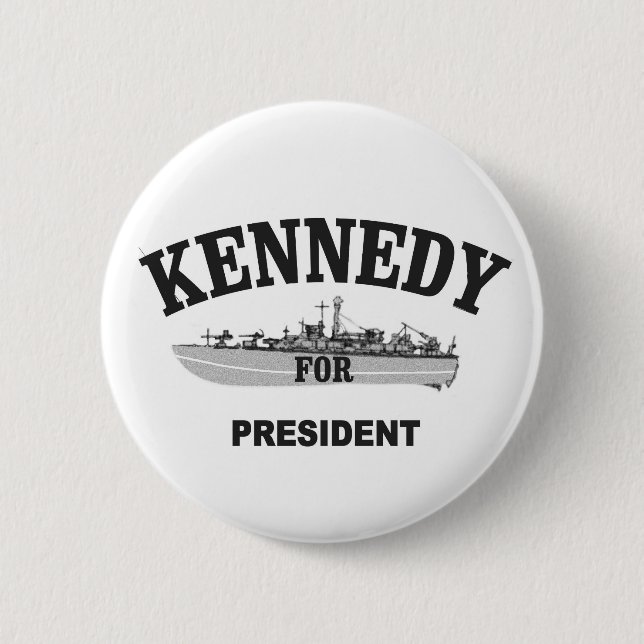 PT-109: Kennedy for President Button (Vorderseite)