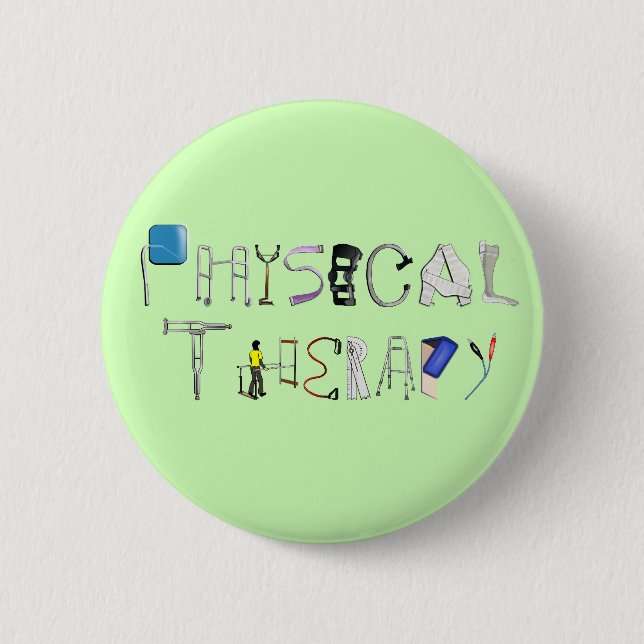 PT am Arbeitsplatz Button (Vorderseite)