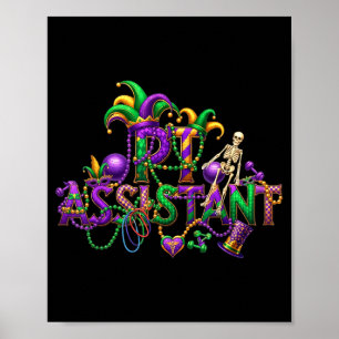 Pt-Assistent Mardi Gras Physiotherapie New Orlea Poster