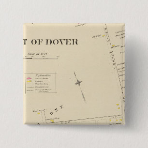 Pt of Dover Ward 1 Button