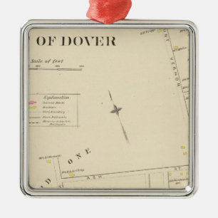 Pt of Dover Ward 1 Silbernes Ornament