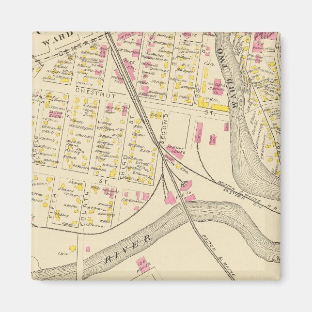 Pt of Dover Ward 2-3 Magnet (Vorne)