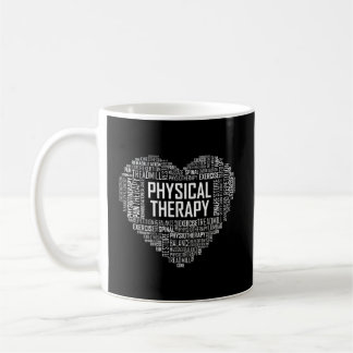 Pt Physical Therapy Heart Gift Therapist Monat Kaffeetasse