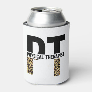 PT Physiotherapeut Cheetah Print PT Grad Geschenke Dosenkühler