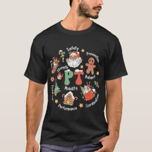 PT Physiotherapie Santa Squad Weihnachten T-Shirt