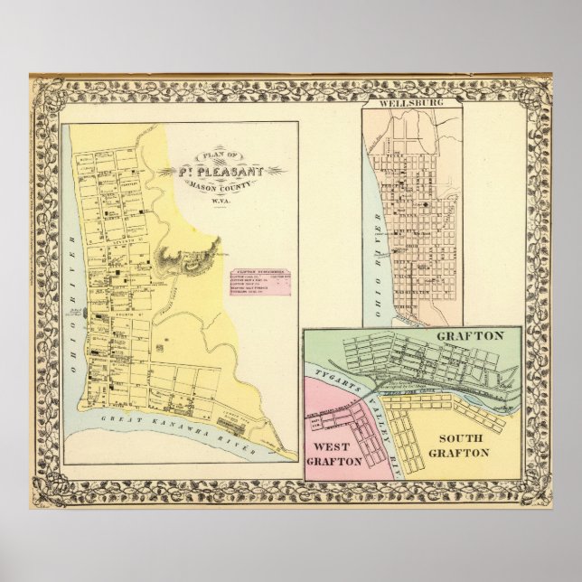 Pt Pleasant, West Virginia Poster (Vorne)