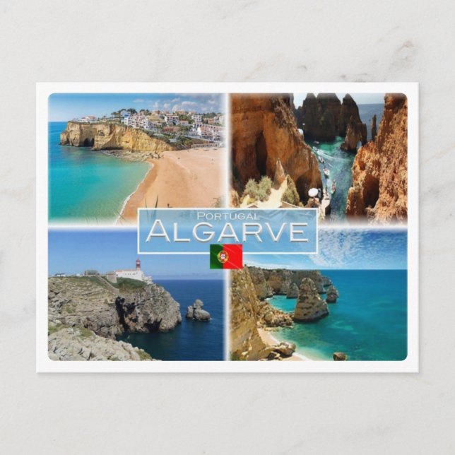 PT Portugal - Algarve - Postkarte (Vorderseite)