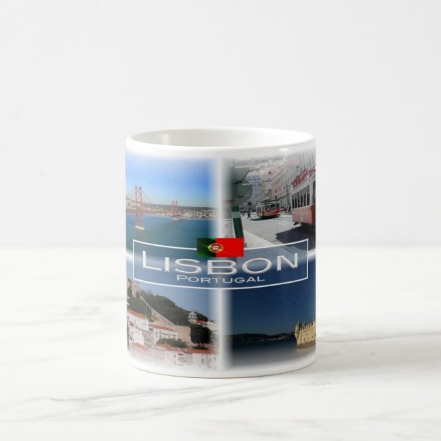 PT - Portugal - Lissabon Kaffeetasse (Mittel)