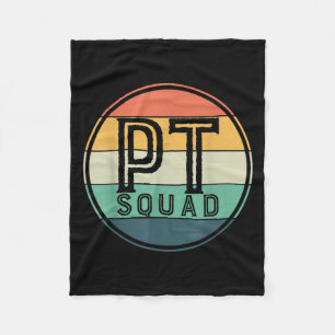 Pt Squad Retro Physiotherapie  Fleecedecke