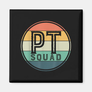 Pt Squad Retro Physiotherapie Magnet