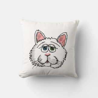 PT the Qat Throw Pillow Kissen