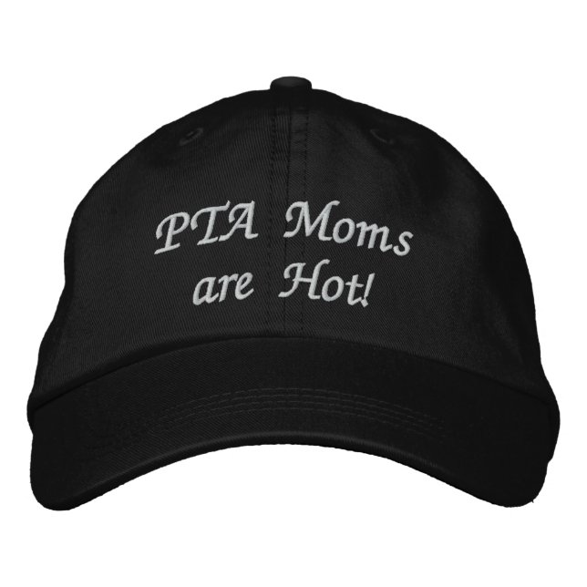 PTA Mamas sind heiß! Bestickte Kappe (Vorderseite)