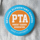 PTA Paritätische Lehrervereinigung Button<br><div class="desc">Dieses Button ist für den Elternverband konzipiert. Die Schriftart sind leicht lesbar. Sowohl oberste als auch unterste Texte können mit Ihrem Schulnamen und Slogan bearbeitet werden. Filme, die in Filmen wie z.B. Filmen, Filmen, Filmen, Filmen, Filmen, Filmen, Filmen, Filmen, Filmen, Filmen usw. enthalten sind... ... ... ... ... ... ......</div>
