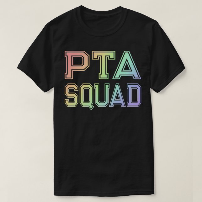 PTA Squad Elternvereinigung T-Shirt (Design vorne)