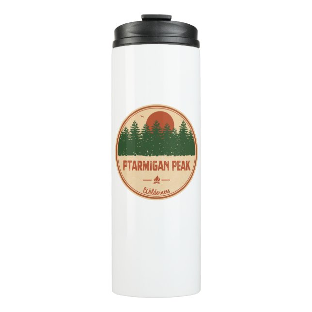 Ptarmigan Peak Wilderness Colorado Thermosbecher (Vorderseite)