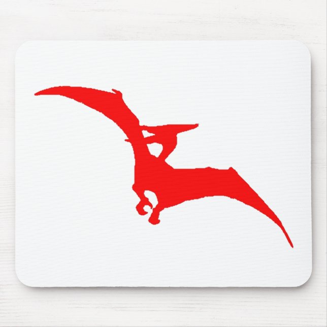 Pteam Pterodactyl-Leichtathletik-Kleid Mousepad (Vorne)
