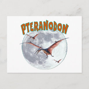 Pteranodon-Dinosaurier Postkarte