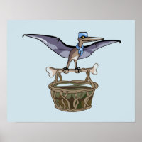Pteranodon trägt einen Korb