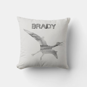 Pterodactyl Dinosaur Individuelle Name Throw Kisse Kissen