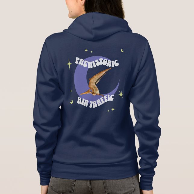 Pterodactyl Dinosaurier Hoodie (Rückseite)