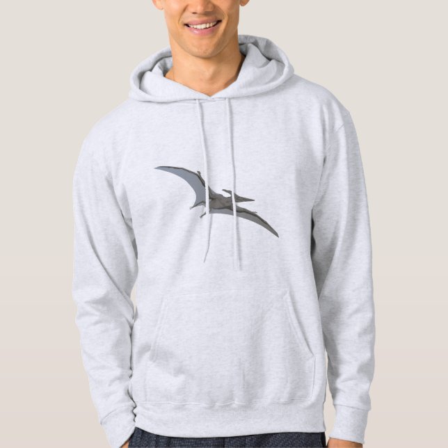 Pterodactyl-Dinosaurier Hoodie (Vorderseite)
