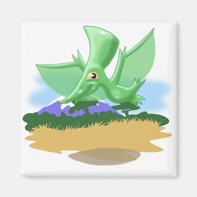 Pterosaurier Magnet (Vorne)