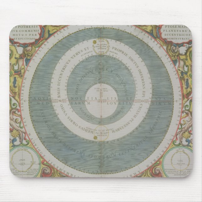 Ptolemaic System, 'vom himmlischen Atlas oder Th Mousepad (Vorne)
