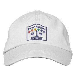 Ptown Pickleball EMBROIDERIERTE helle Farbkappe Bestickte Baseballkappe