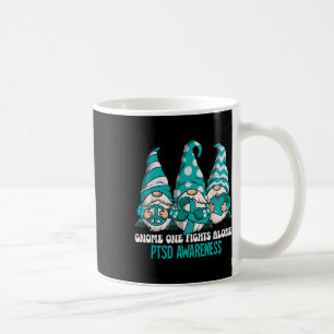 Ptsd Awareness gibt Einerwachsenen Schwarzen Carto Kaffeetasse