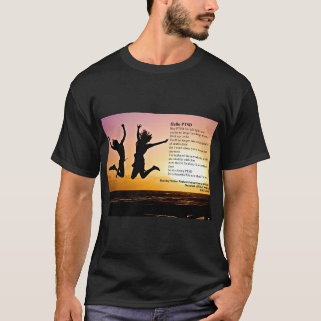PTSD-Bestätigung T-Shirt (Vorderseite)
