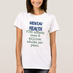 PTSD betrifft über 8 Millionen Erwachsene - psychi T-Shirt