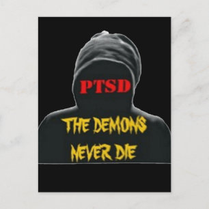 PTSD: DIE DEMONE DIE NIE POSTKARTE