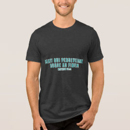 PTSD Matthäus 23:14 Vers Tri-Blend Shirt