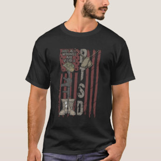 Ptsd nicht alle Wunden sind sichtbar 4. Juli Veter T-Shirt