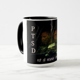 PTSD Nicht alle Wunden sind sichtbare Getränke-Tas Tasse