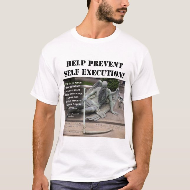 PTSD tötet T-Shirt (Vorderseite)