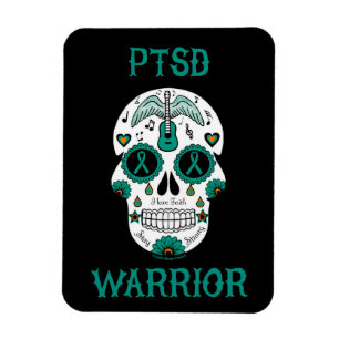 PTSD WARRIOR MAGNET