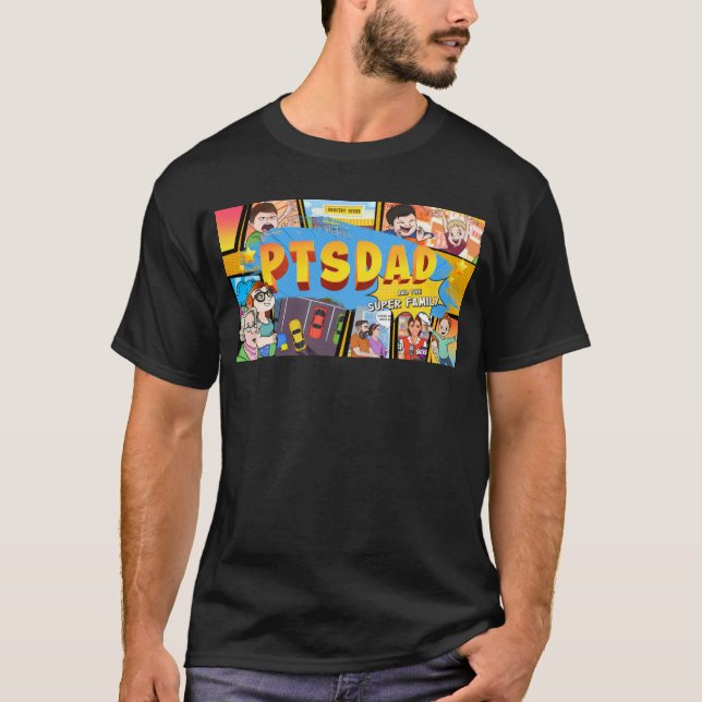 PTSDad - T-shirt (Devant)